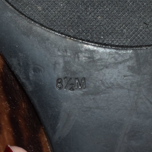 Nine West Leopard Loafers Sz. 8.5 - Picture 8 of 8